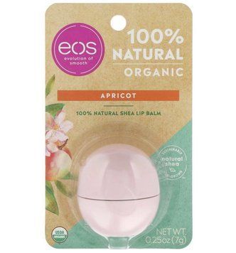 Бальзам для губ з ароматом абрикосу Eos Lip Balm Apricot Aroma