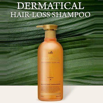 Безсульфатний шампунь проти випадіння волосся La'dor Dermatical Hair-Loss Shampoo for Thin Hair, 530 мл