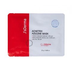 Заспокійлива тканинна маска з азуленом JsDerma Acnetrix Azulene Mask, 25 г