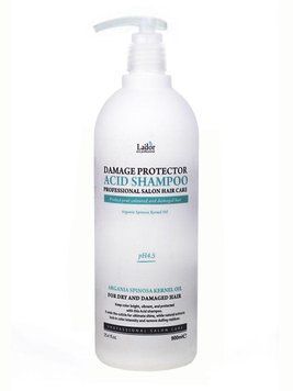 Безлужний шампунь з pH 4.5 La'dor Damage Protector Acid Shampoo, 900 мл