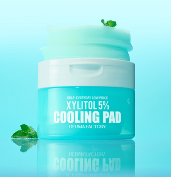 Охолоджуючі та заспокійливі педи Derma Factory Xylitol 5% Cooling Pad, 70 шт