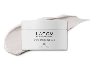 Очищувальна глиняна маска для обличчя Lagom - White Kaolin Mud Mask, 110 мл