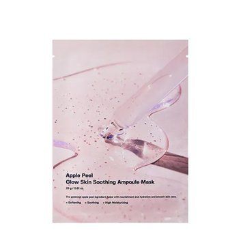Маска заспокійлива з ефектом сяйва Sungboon Editor Apple Peel Glow Skin Soothing Ampoule Mask, 23 мл