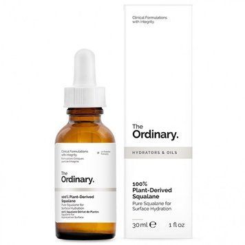 Скваланова олія 100% натуральності The Ordinary 100% Plant-Derived Squalane, 30 мл