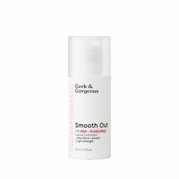Ексфоліант з 12% гліколевої та молочної кислоти - Geek & Gorgeous Smooth Out , 30 мл