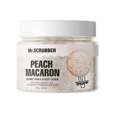 Крем-скраб для рук і тіла з ароматом персикового макарона Mr.SCRUBBER Peach Macaron, 250 г
