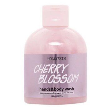 Зволожувальний гель для миття рук і тіла HOLLYSKIN Cherry Blossom, 300 мл