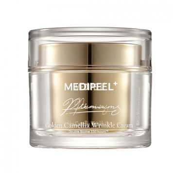 Антивіковий крем з екстрактом золота MEDI PEEL PEPTIDE 9 GOLDEN CAMELLIA WRINKLE CREAM,50 мл