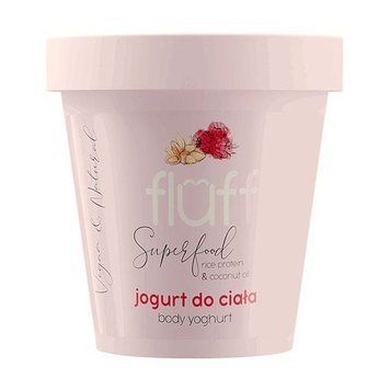 Йогурт для тіла "Малина і мигдаль" Fluff Body Yogurt Raspberries and Almonds 180 мл