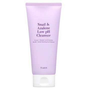 Пінка з равликом і азуленом TIAM Snail & Azulene Low pH Cleanser, 200 мл
