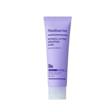 Омолоджувальна маска-плівка з ретинолом та колагеном Real Barrier Retiniol Lifting Wrapping Mask, 80 мл