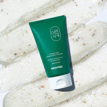 Заспокійлива пінка на основі центели азіатської MEDI-PEEL Young Cica pH Balancing Cleanser, 120 мл
