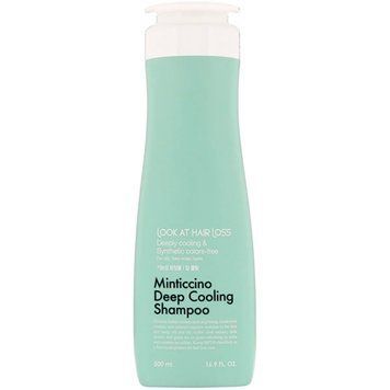 Охолоджувальний шампунь проти випадіння волосся та лупи Daeng Gi Meo Ri Look At Hair Loss Minticcino Deep Cooling Shampoo, 500 мл