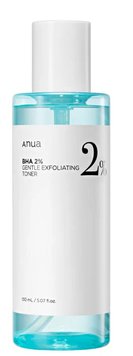 Ніжний відлущувальний тонік із саліциловою кислотою Anua - BHA 2% Gentle Exfoliating Toner, 150 мл