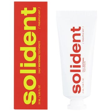 Щоденна відбілювальна зубна паста Solident Pineapple mint / ананас-м'ята, 25 г