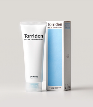 Пінка для вмивання з гіалуроновою кислотою Torriden DIVE-IN Low Molecular Hyaluronic Acid Cleansing Foam, 150 мл