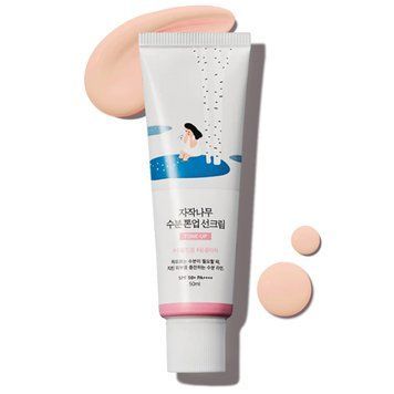 Тонуючий сонцезахисний крем з березовим соком Round Lab Birch Juice Moisturizing Tone Up Sunscreen, 50 мл