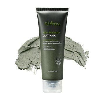 Лікувальна глиняна маска на основі полину Isntree Real Mugwort Clay Mask, 100 мл