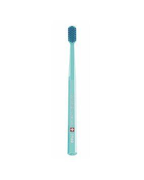 Зубна щітка (щітка бірюзова/синя щетина) Curaprox CS 3960 Super Soft (К2967046), d 0,12 мм
