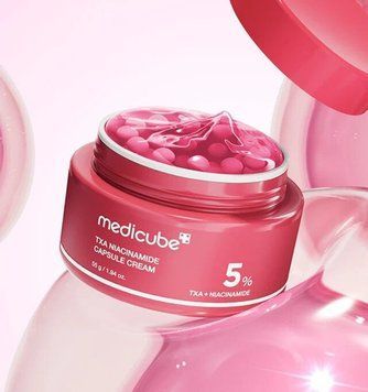 Капсульний крем з транексамовою кислотою та ніацинамідом Medicube TXA Niacinamide Capsule Cream, 55 г