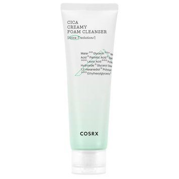 Кремова пінка для вмивання Cosrx Pure Fit Cica Creamy Foam Cleanser 75 мл