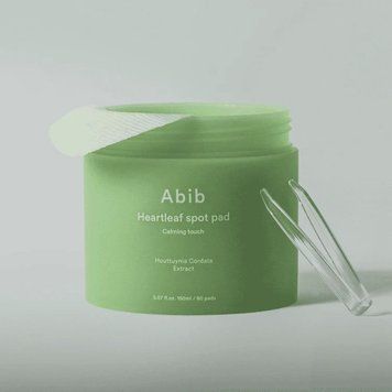 Заспокійливі диски для обличчя Abib Heartleaf Spot Pad Calming Touch, 80 шт