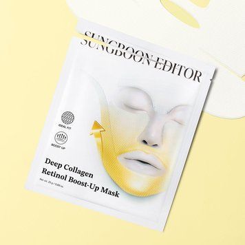 Маска з колагеном та ретинолом Sungboon Editor Deep Collagen Retinol Tension Boost-Up Mask