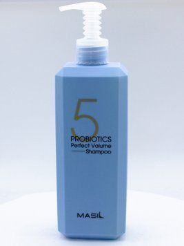 Шампунь з пробіотиками для об'єму волосся Masil 5 Probiotics Perfect Volume Shampoo, 500 мл
