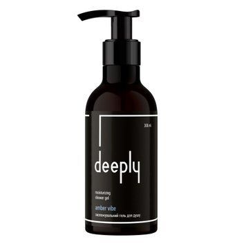 Зволожувальний гель для душу deeply amber vibe moisturizing shower gel, 300 мл