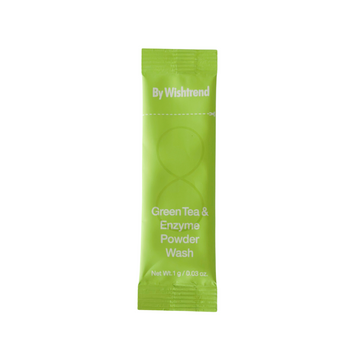 (Пробник) Ензимна пудра із зеленим чаєм By Wishtrend Green Tea & Enzyme Powder Wash, 1 г