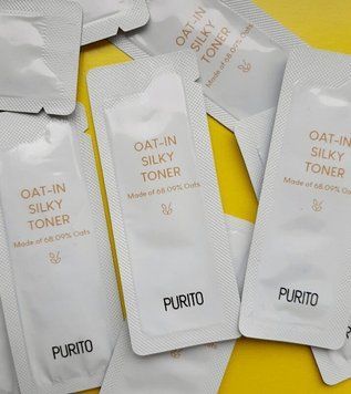 (пробник) Заспокійливий тонер на основі насіння вівса Purito Oat-in Silky Toner