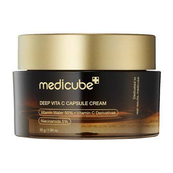 Освітлювальний крем для обличчя Medicube - Deep Vita C Capsule Cream, 55 г