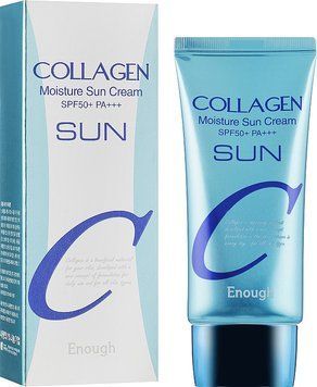 Сонцезахисний зволожуючий крем з колагеном Enough Collagen Moisture Sun Cream SPF 50+ PA+++