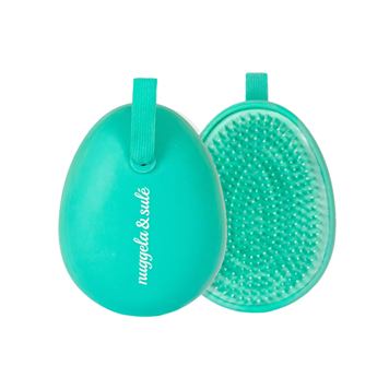 Щітка для волосся бірюзова Nuggela & Sul&eacute; Tangle Tamer Brush Turquoise