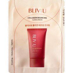 (Пробник) Сонцезахисний крем з колагеном BLIV:U Collagen Bouncing Sunscreen