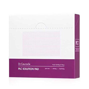 Педи для миттєвого заспокоєння чутливої та зневодненої шкіри Dr.Ceuracle PLC Solution Pad, 10 шт
