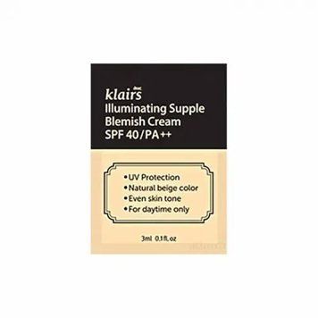 ВВ крем для сяйва шкіри DEAR, KLAIRS illuminating Supple Blemish Cream SPF40 пробник
