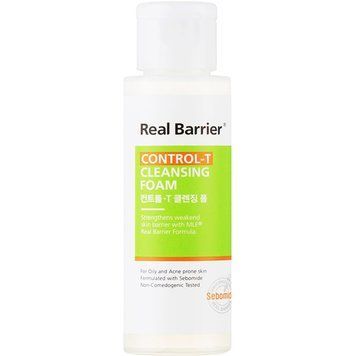 Очищаюча пінка для жирної шкіри Real Barrier Control-T Cleansing Foam 50 мл