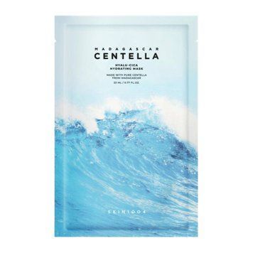 Глибоко зволожувальна тканинна маска для обличчя SKIN1004 - Madagascar Centella Hyalu-Cica Hydrating Mask