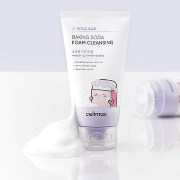 Пінка Celimax Jiwoogae Baking Soda Deep Pore Foam Cleansing для глибокого очищення з содою, 150 мл