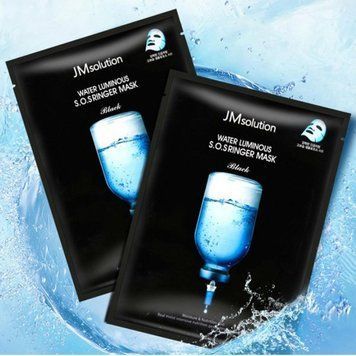 Зволожувальна маска з гіалуроновою кислотою JMsolution Water Luminous SOS Ringer Mask