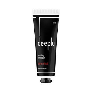 Крем для рук deeply citrus ritual nourishing hand cream, 30 мл