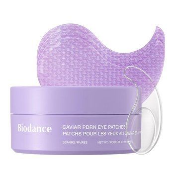 Гідрогелеві патчі для зони навколо очей Biodance Caviar PDRN Eye Patches, 30 пар