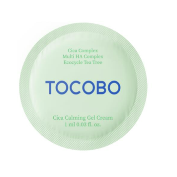 (Пробник) Заспокійливий гель-крем для обличчя TOCOBO - Cica Calming Gel Cream