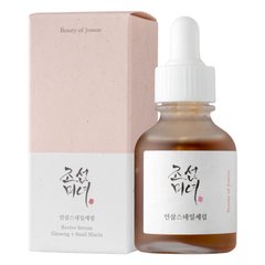 Відновлювальна сироватка з женьшенем та муцином равлика Beauty Of Joseon Revive Serum: Ginseng+Snail Mucin, 30 мл
