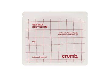 Сольовий скраб для тіла з AHA-кислотами CRUMB Tobacco & Papyrus, 60 г