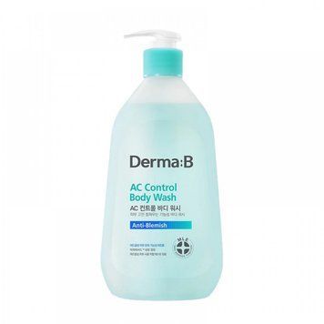 Гель для душу для проблемної шкіри Derma:B AC Control Body Wash, 420 мл.