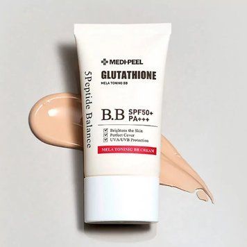 ББ крем з глутатіоном Medi-Peel Bio-Intense Glutathione Mela Toning BB Cream SPF 50+PA++++, 50 мл