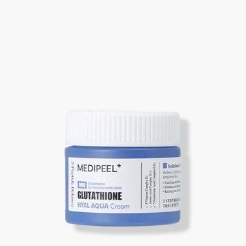 Крем для освітлення та зволоження шкіри обличчя Medi-Peel Glutathione Hyal Aqua Cream, 50 мл