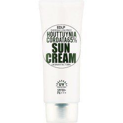 Сонцезахисний крем для обличчя Derma Factory Houttuynia Cordata 65% Sun Cream SPF 50, 50 г